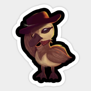 Ducksperado Sticker